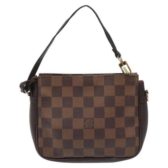 LOUIS VUITTON Damier Ebene Trousse makeup Pouch N51982 LV Auth - Picture 13 of 16